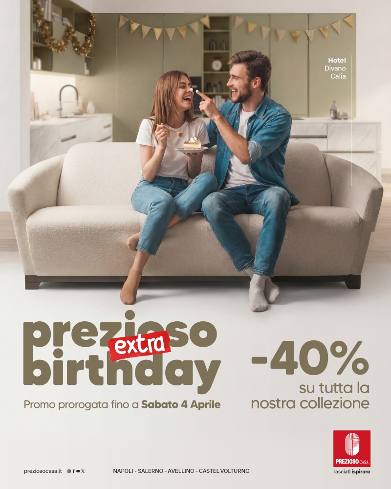 Extra Birthday Prezioso